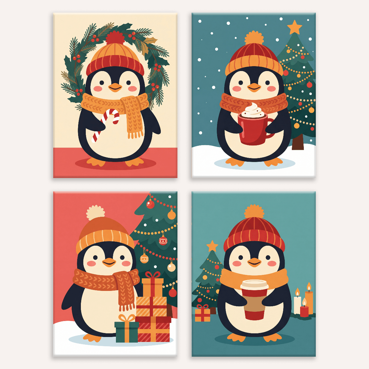 Winter's Little Joy - Number Artist Paint by Numbers Kits
