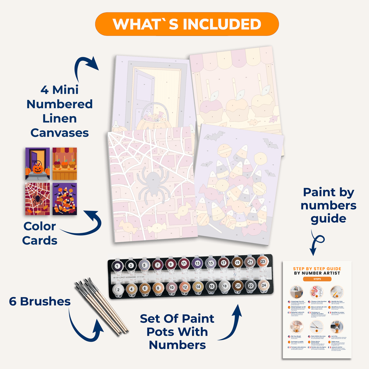 Sweet Tooth Haunt - Number Artist Paint by Numbers Kits