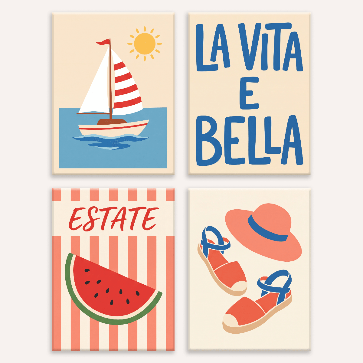 La Vita E Bella - Number Artist Paint by Numbers Kits
