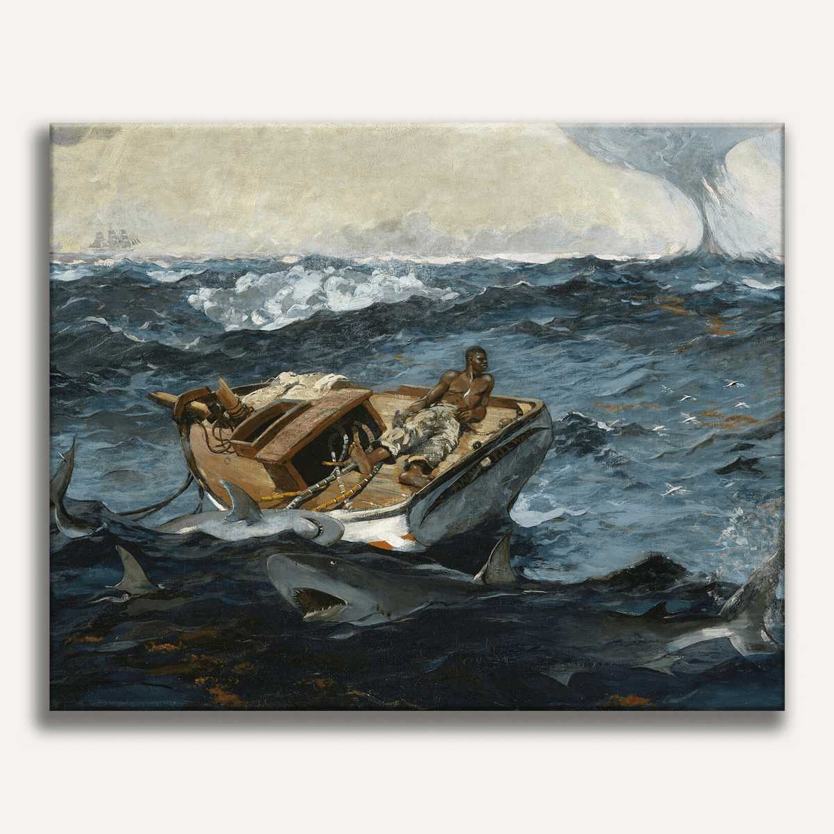 The Gulf Stream by Winslow Homer - Number Artist Paint by Numbers Kits