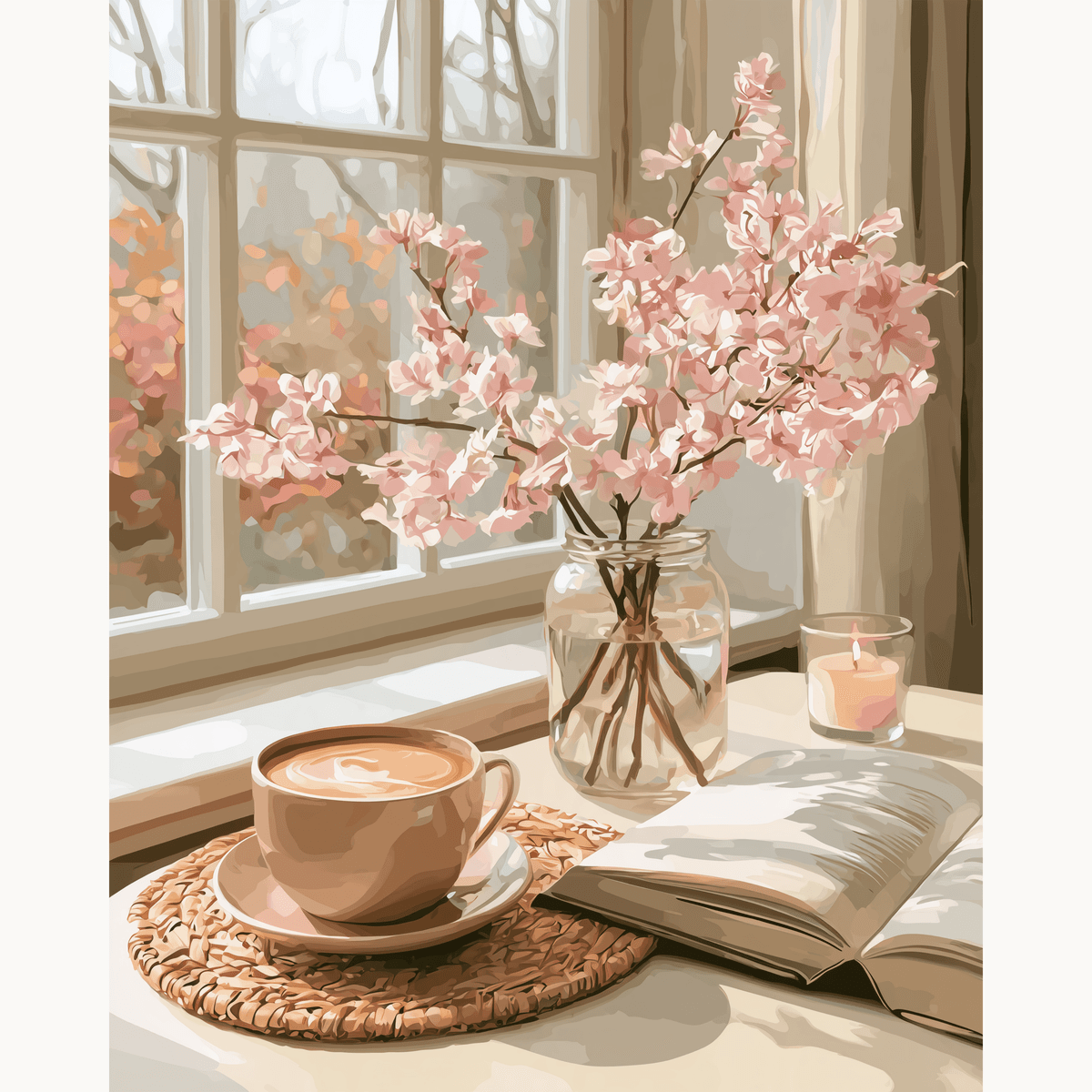 A Quiet Morning - Number Artist Paint by Numbers Kits