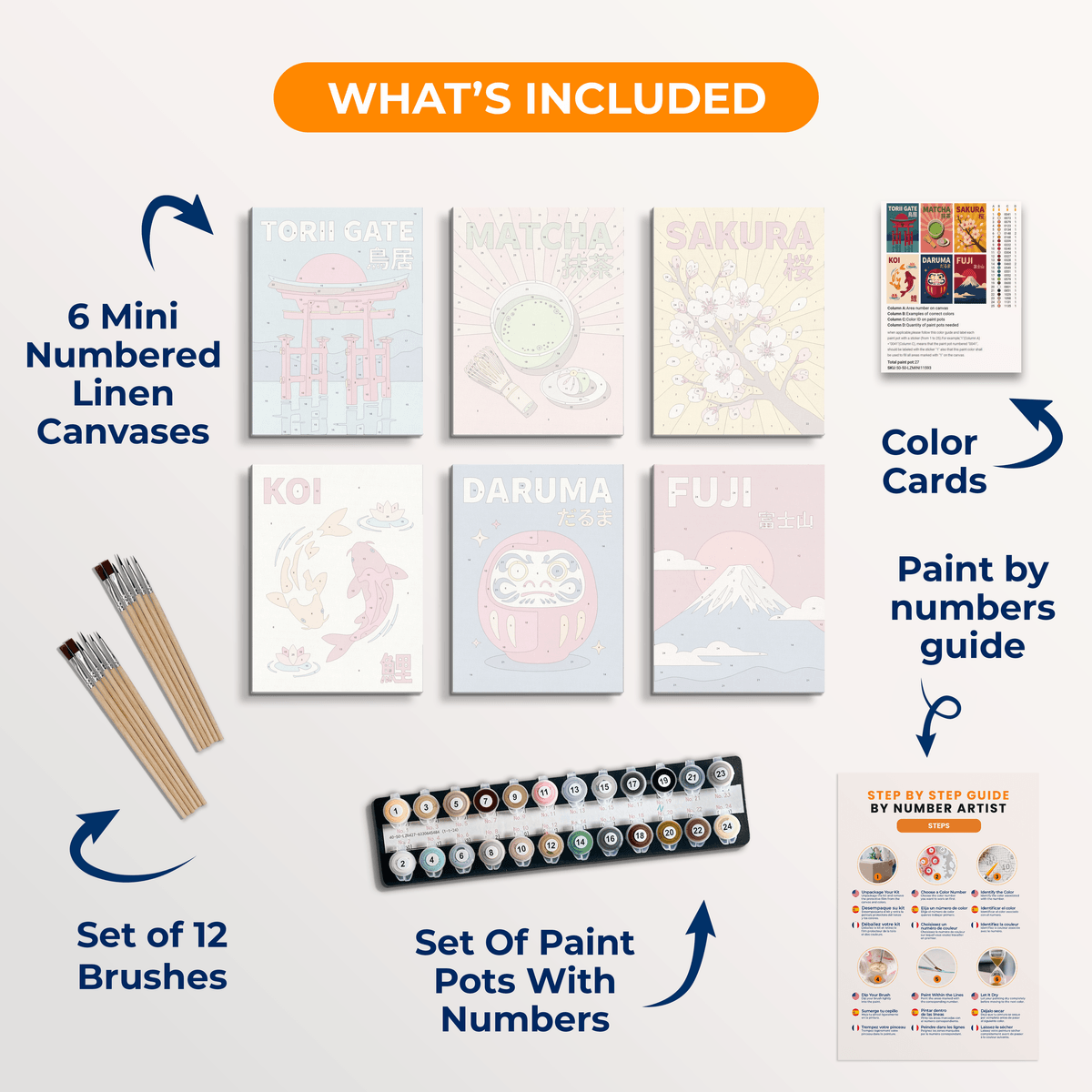 Zen Journey - Number Artist Paint by Numbers Kits