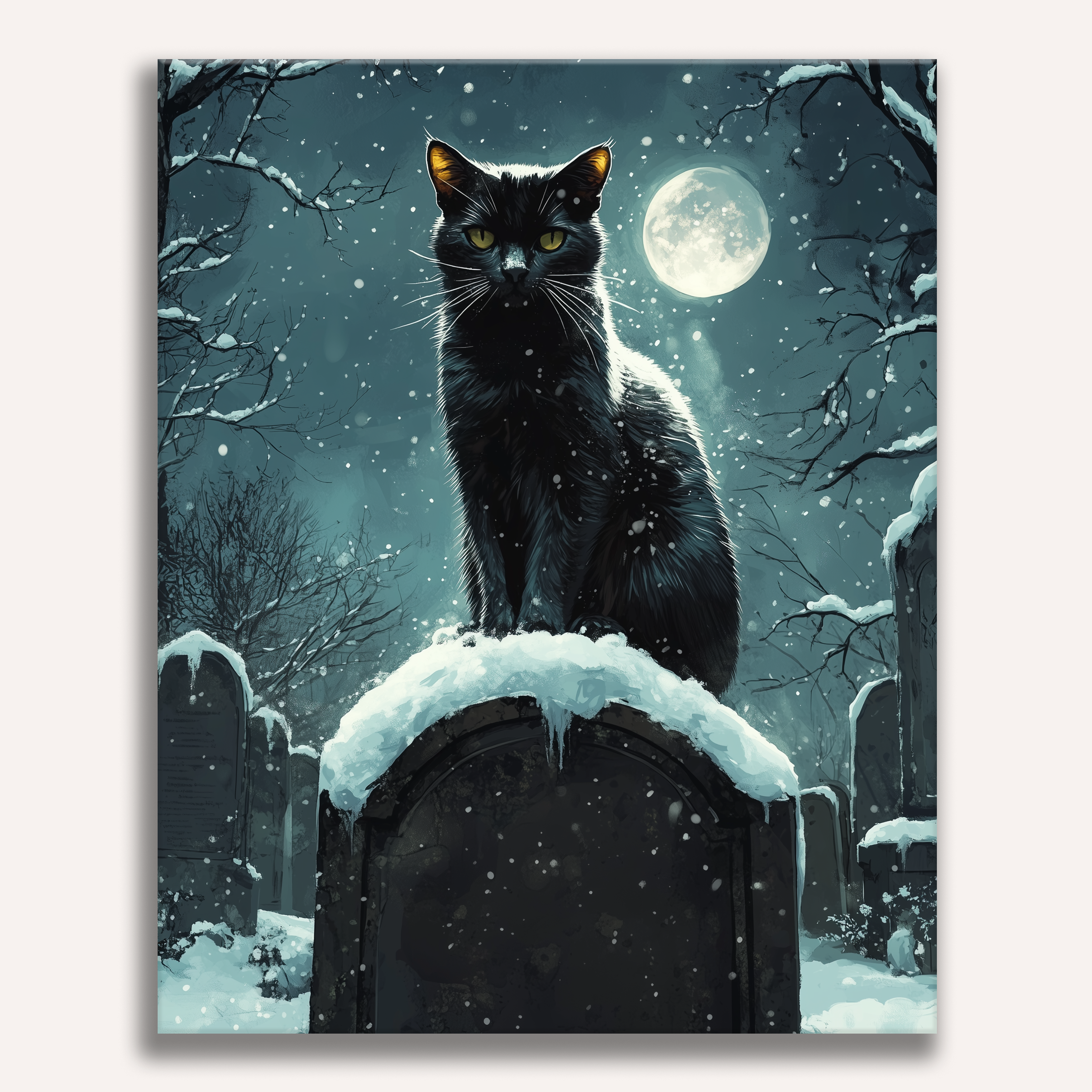Cat Stillness - Number Artist Paint by Numbers Kits