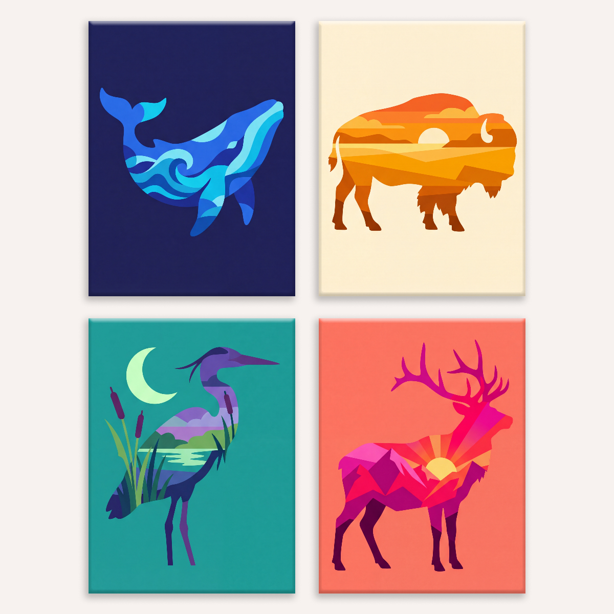 Wild Abstraction - Number Artist Paint by Numbers Kits