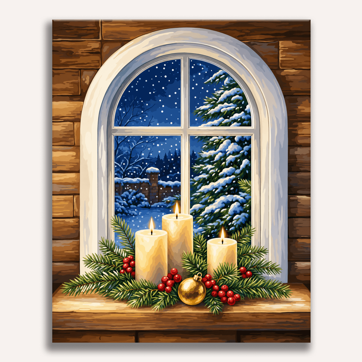 Peaceful Glow - Number Artist Paint by Numbers Kits