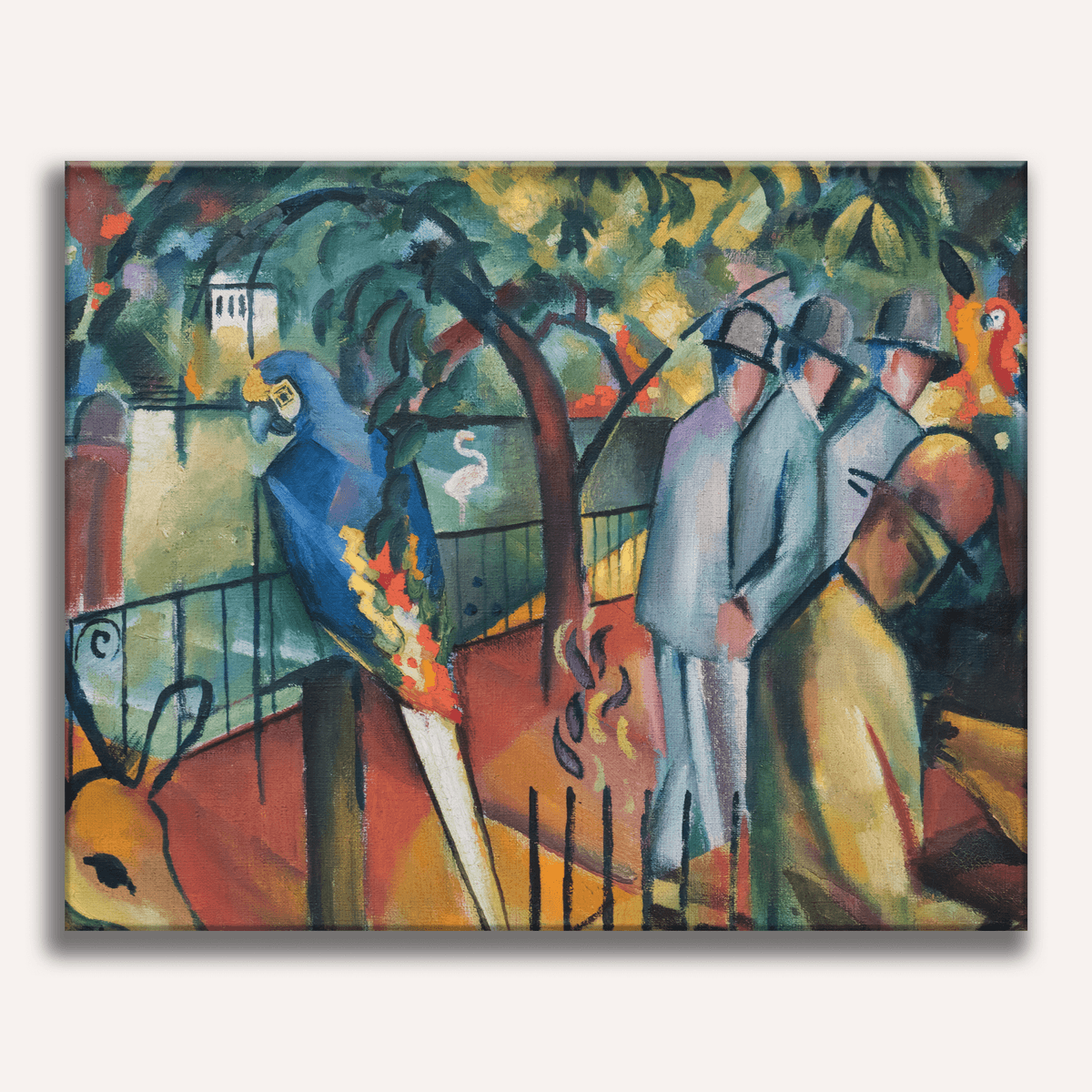 Zoological Garden I by August Macke - Number Artist Paint by Numbers Kits