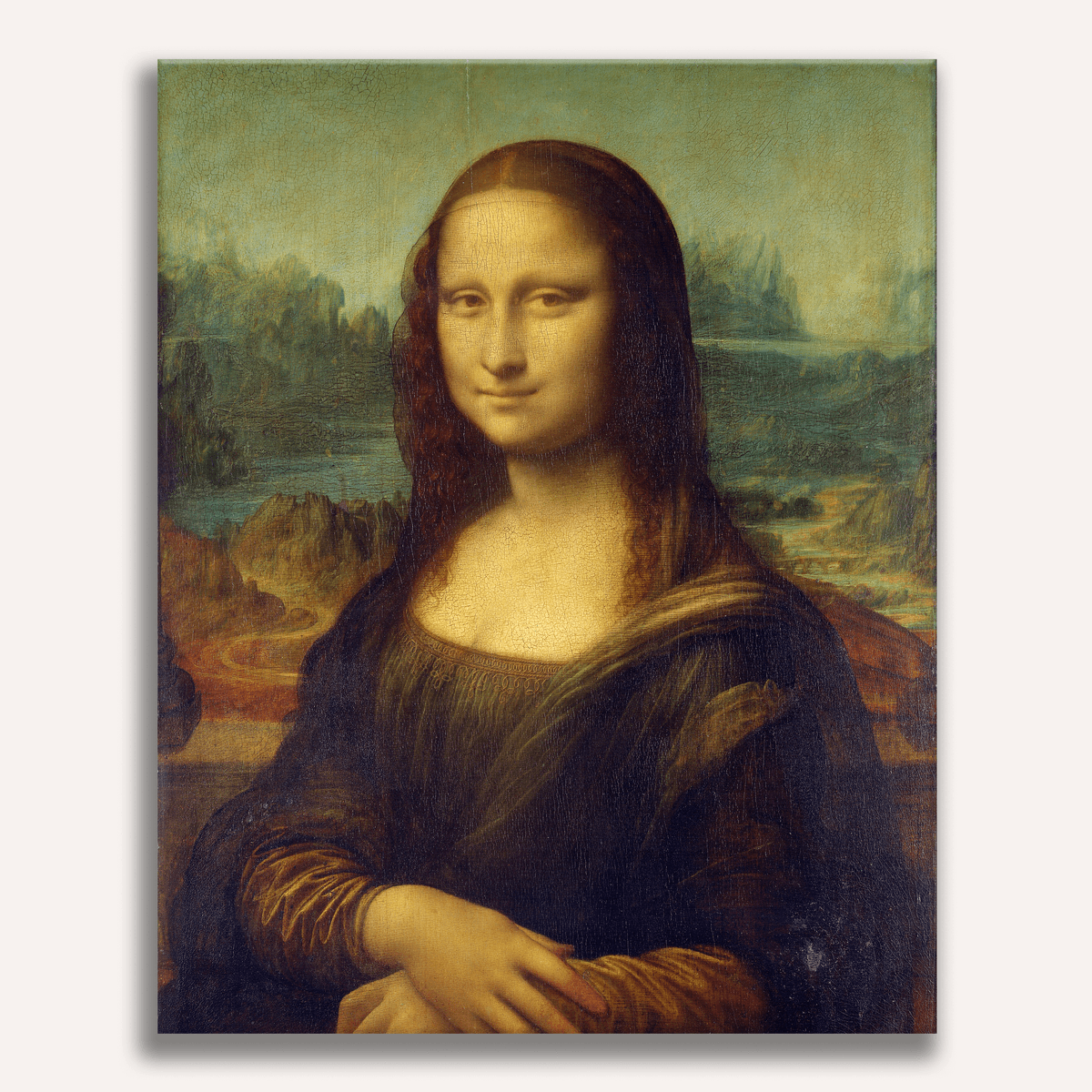 Mona Lisa by Leonardo da Vinci - Number Artist Paint by Numbers Kits