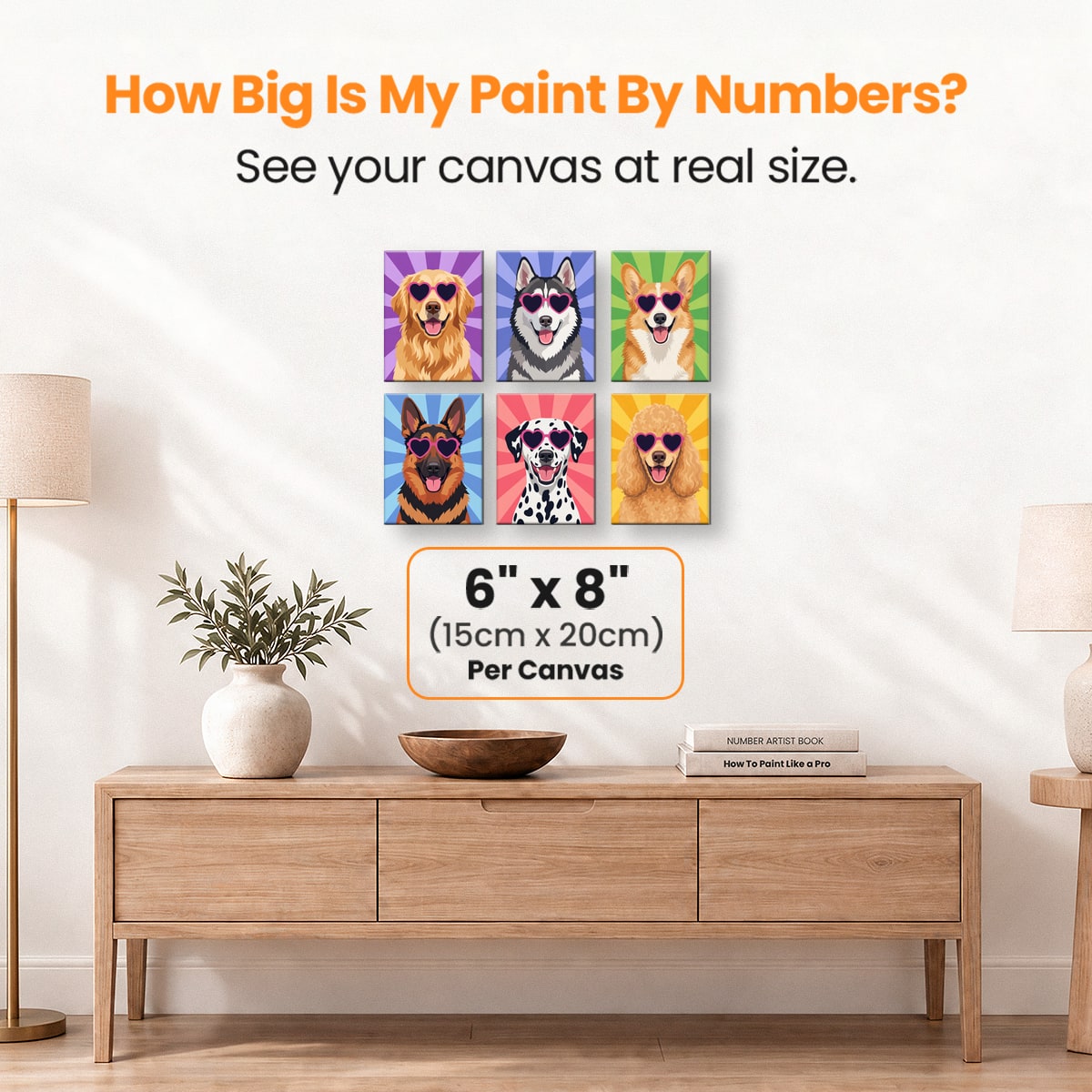 Heart Eyes - Number Artist Paint by Numbers Kits