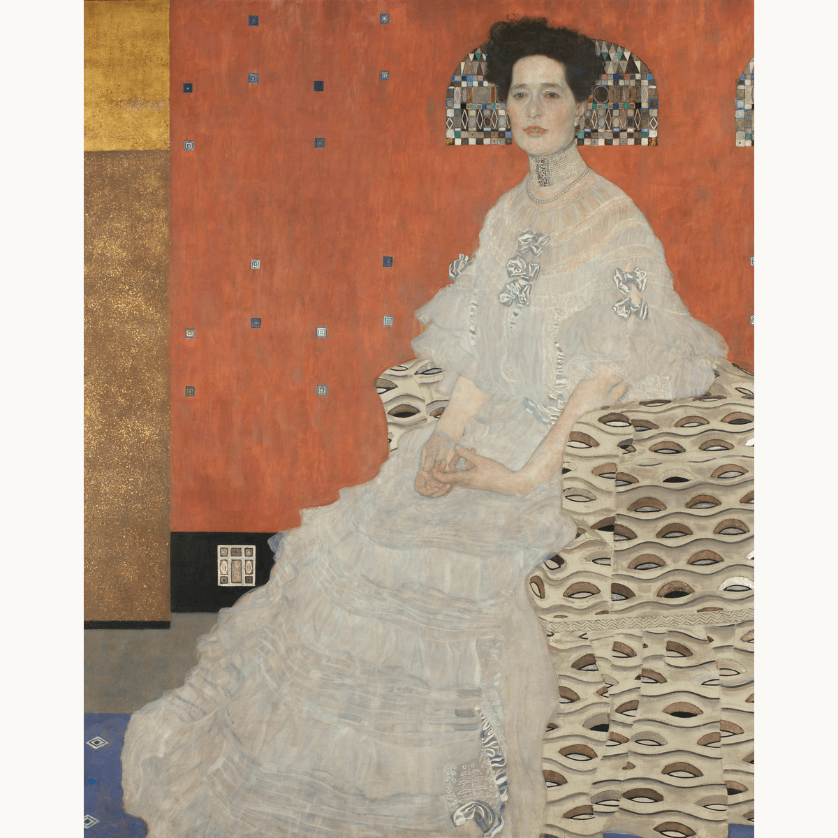 Fritza Riedler by Gustav Klimt - Number Artist Paint by Numbers Kits