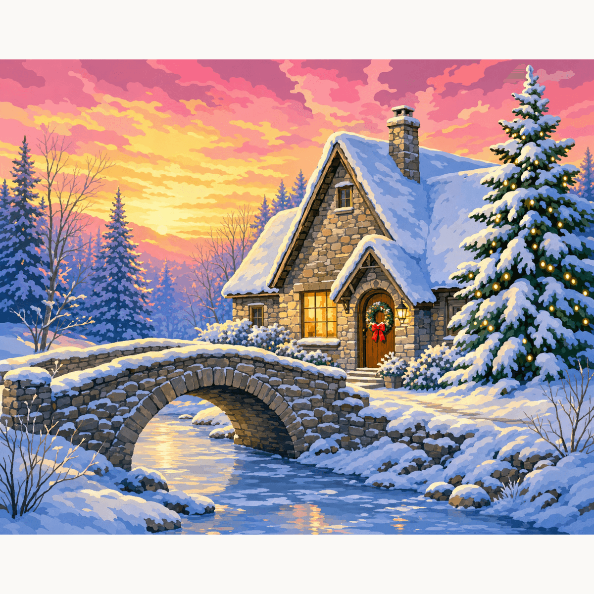 Storybook Morning - Number Artist Paint by Numbers Kits