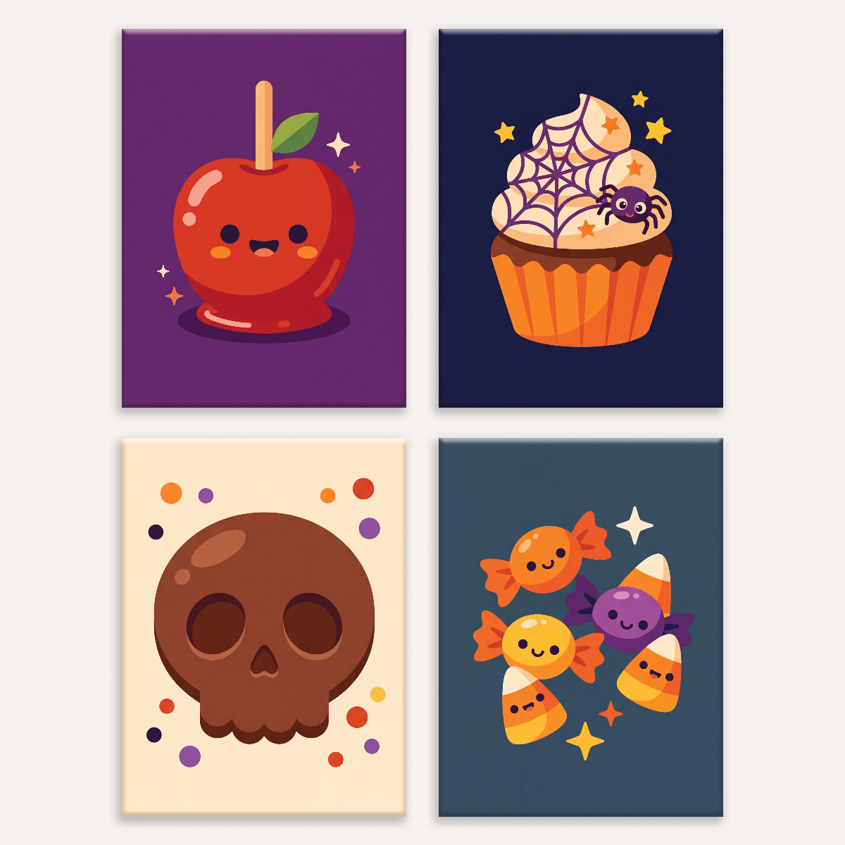 Sugared Spooks - Number Artist Paint by Numbers Kits