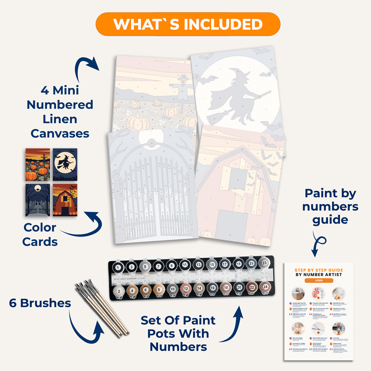 Scarecrow Watch - Number Artist Paint by Numbers Kits