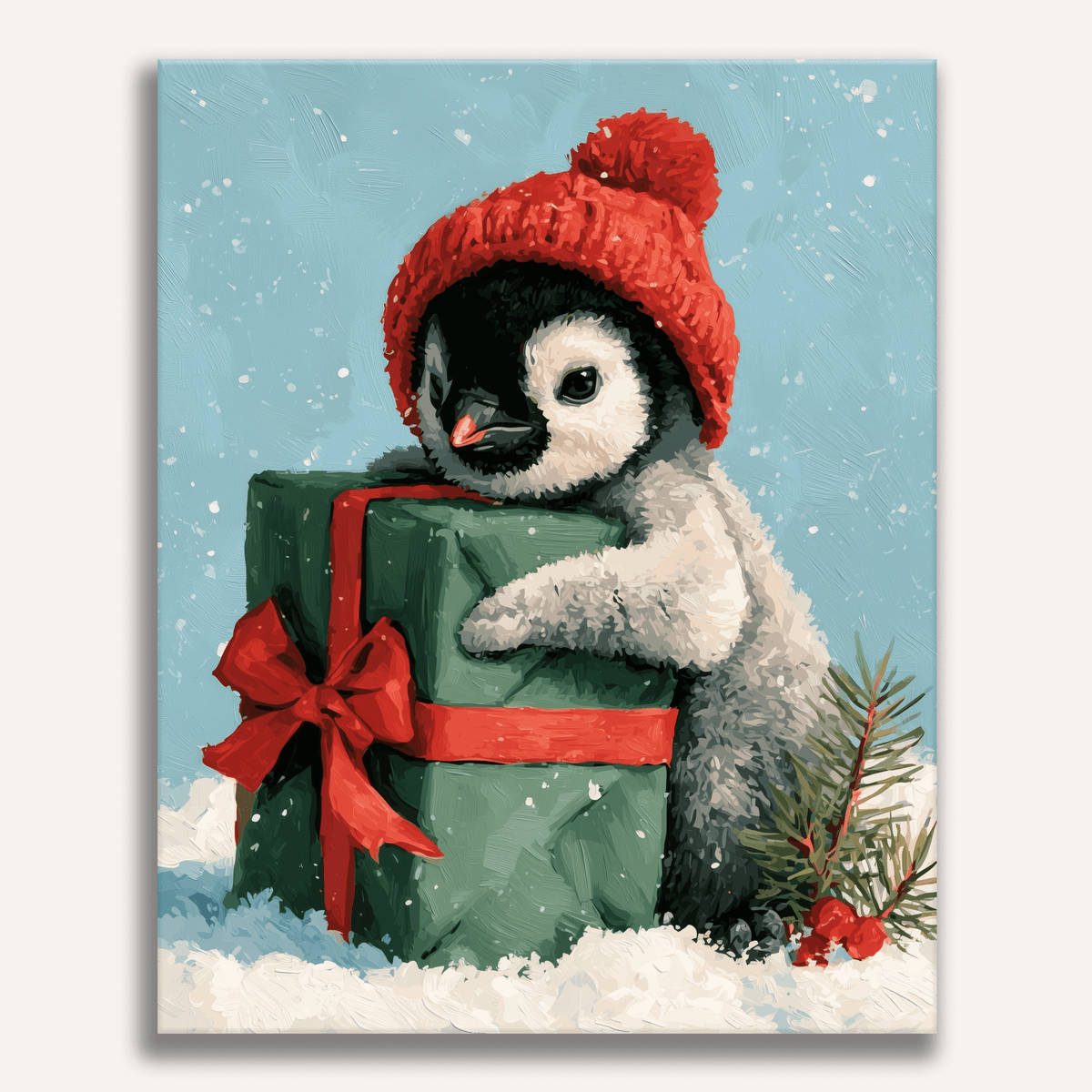 Waddling Joy - Number Artist Paint by Numbers Kits