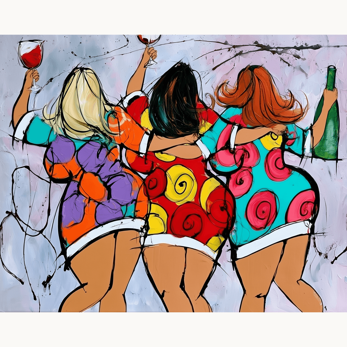 Dancing Women - Number Artist Paint by Numbers Kits