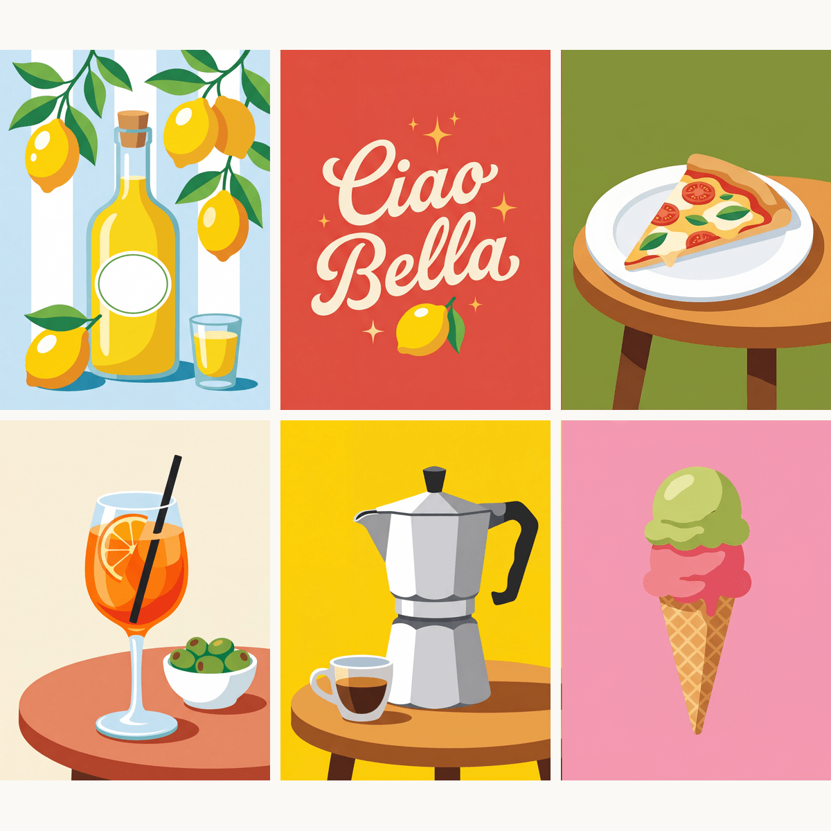 Ciao Bella - Number Artist Paint by Numbers Kits