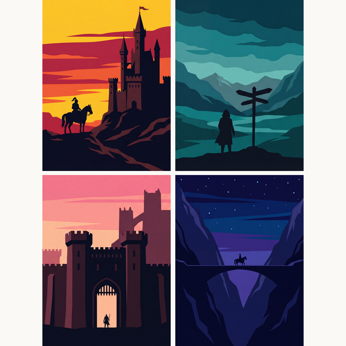 The Wanderer's Path - Number Artist Paint by Numbers Kits