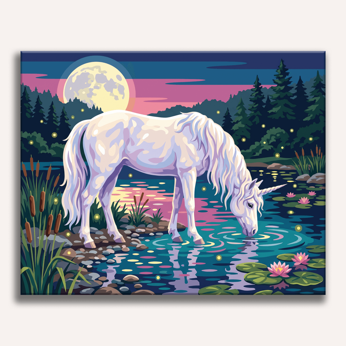 Silver Enchantment - Number Artist Paint by Numbers Kits
