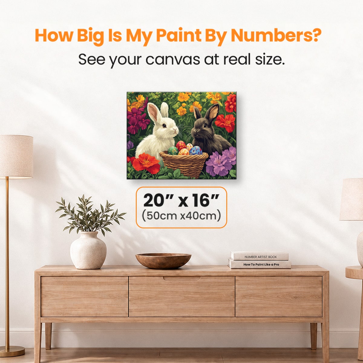 Sunday Rabbits - Number Artist Paint by Numbers Kits