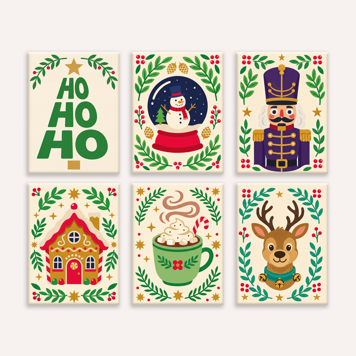 Ho Ho Ho - Number Artist Paint by Numbers Kits