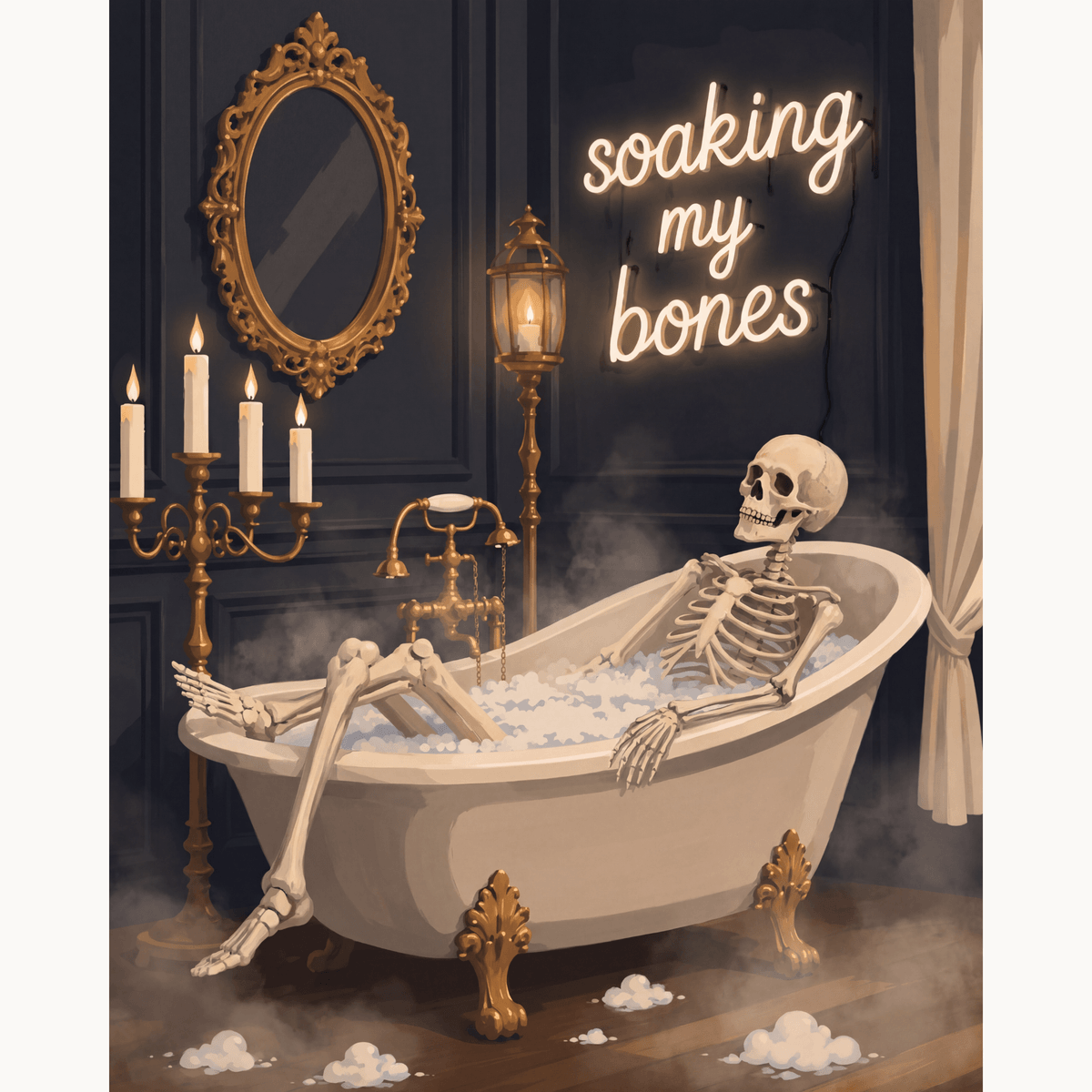 Skullface's Bath - Number Artist Paint by Numbers Kits