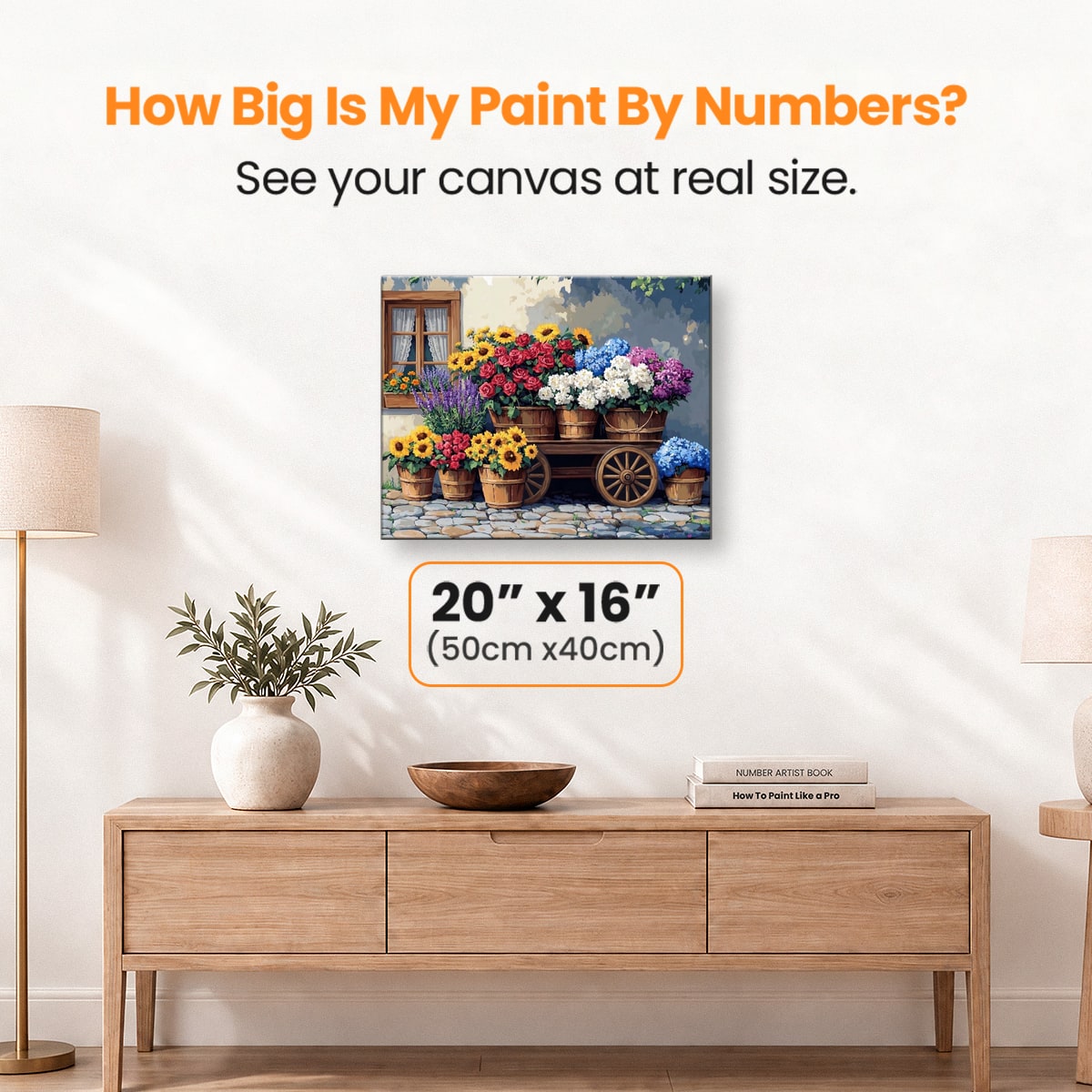 Soft Bouquet - Number Artist Paint by Numbers Kits