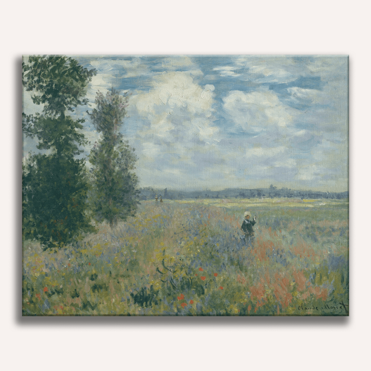 Poppy Field by Claude Monet - Number Artist Paint by Numbers Kits