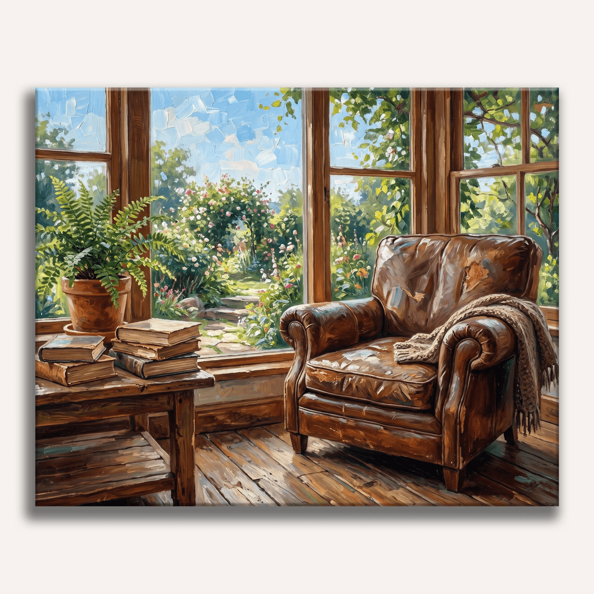 Armchair Hideaway - Number Artist Paint by Numbers Kits