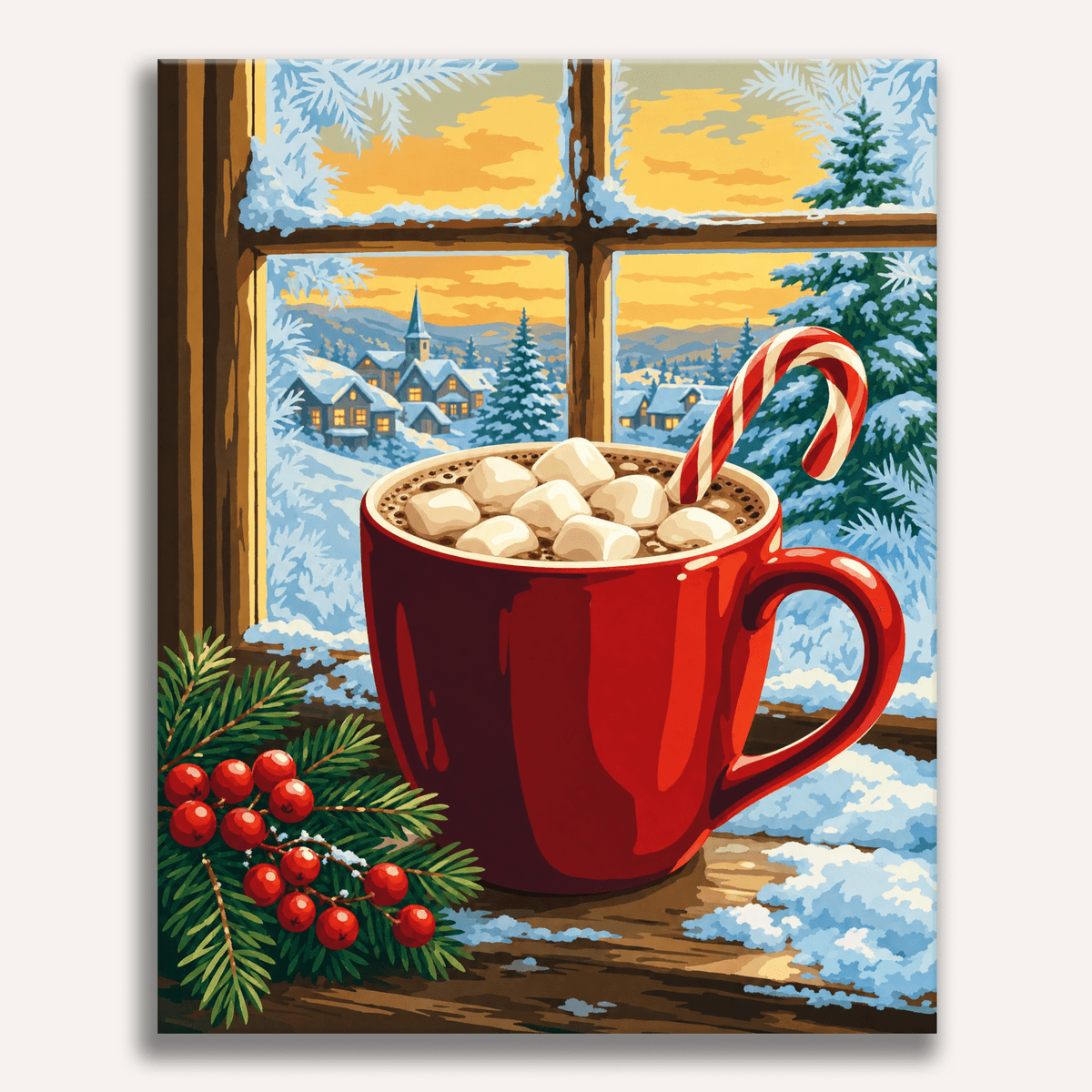 Warm Hands - Number Artist Paint by Numbers Kits