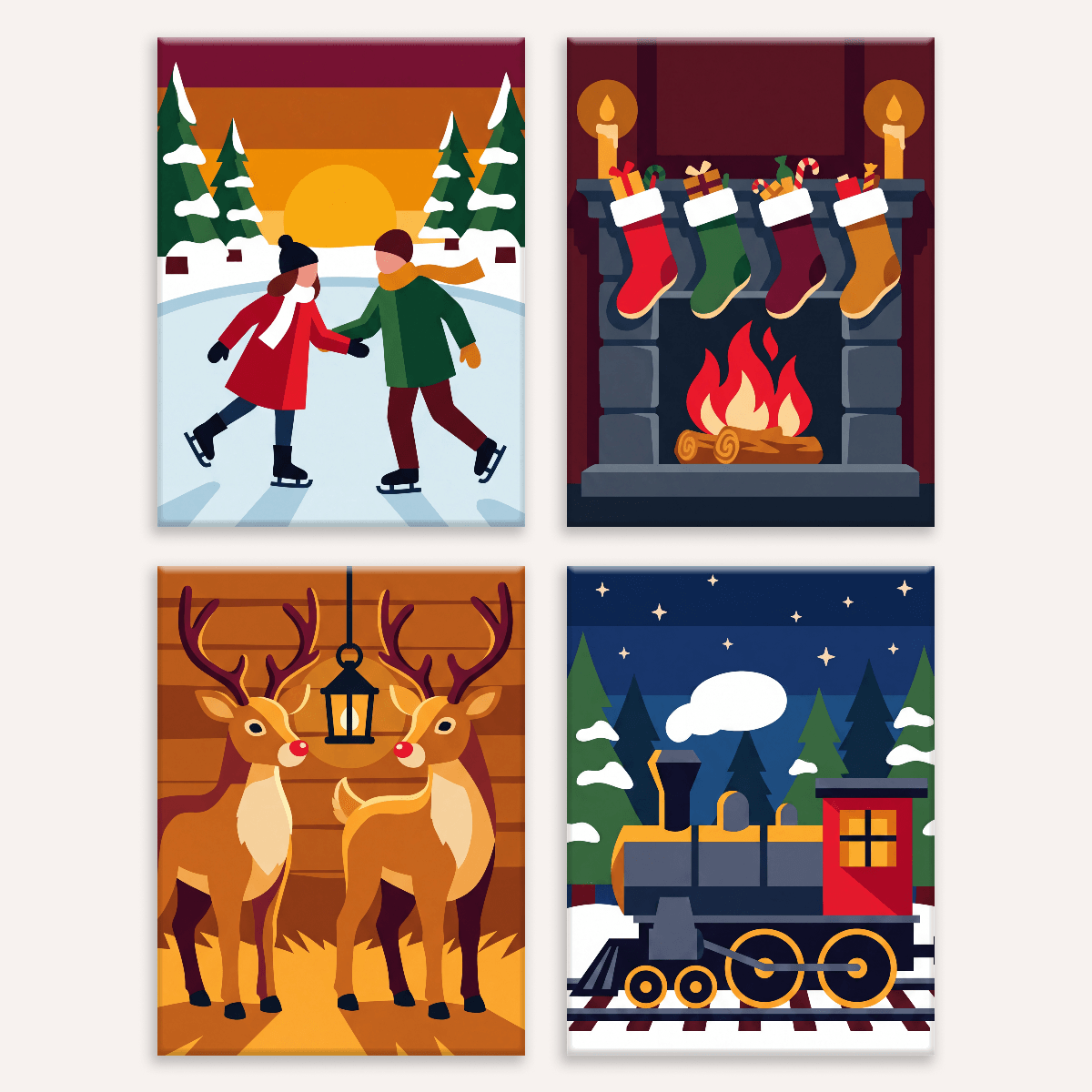 Christmas Memories - Number Artist Paint by Numbers Kits