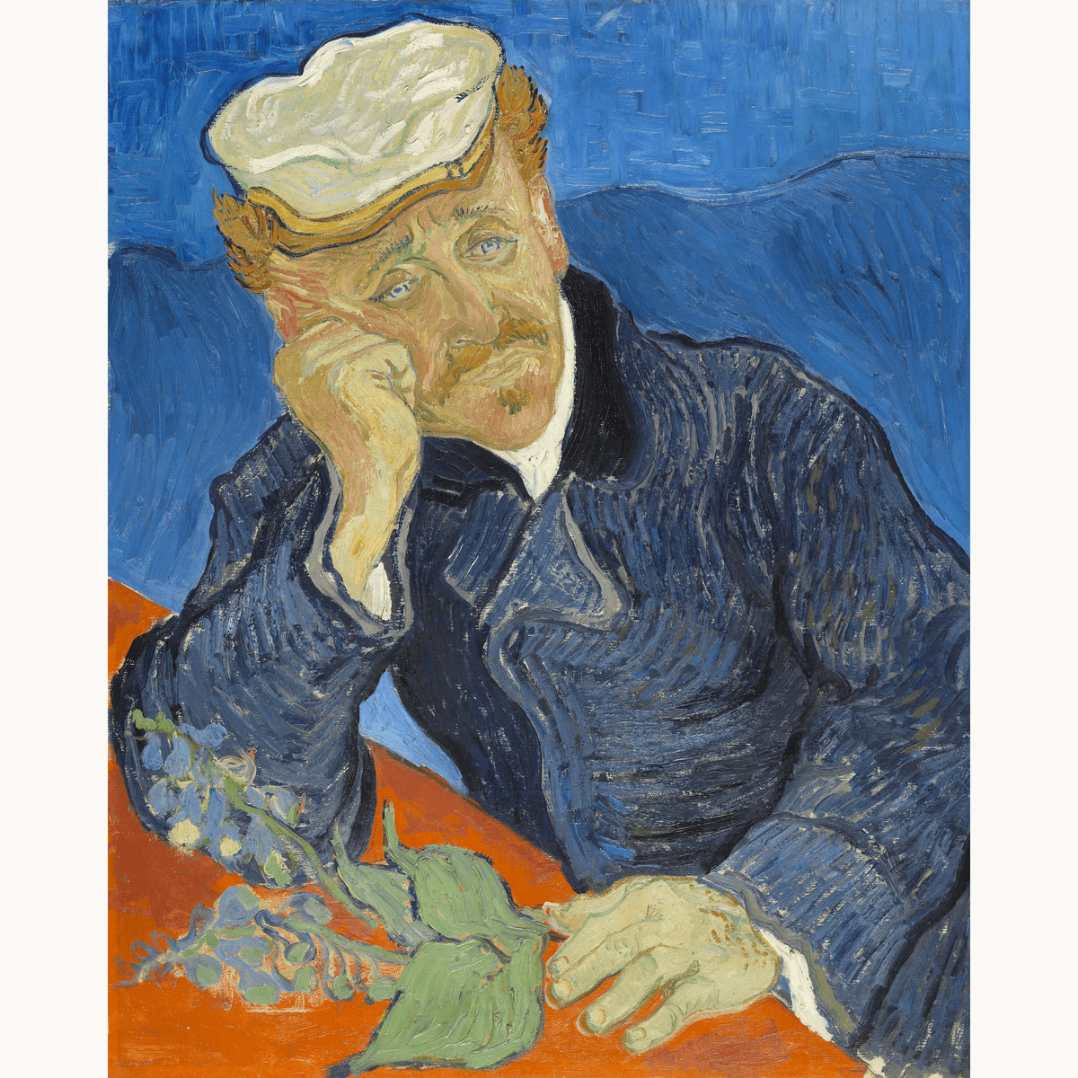 Portrait of Dr. Gachet by Vincent Van Gogh - Number Artist Paint by Numbers Kits