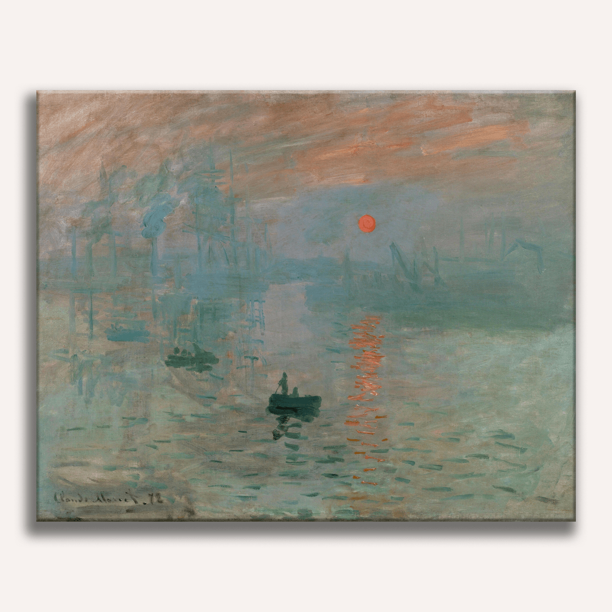 Impression, Sunrise by Claude Monet - Number Artist Paint by Numbers Kits