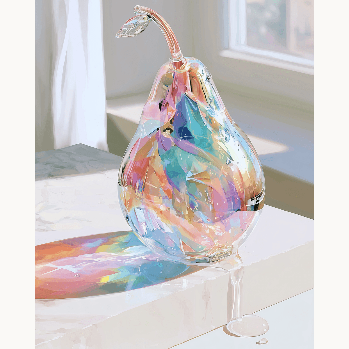 Leaking Iridescence - Number Artist Paint by Numbers Kits