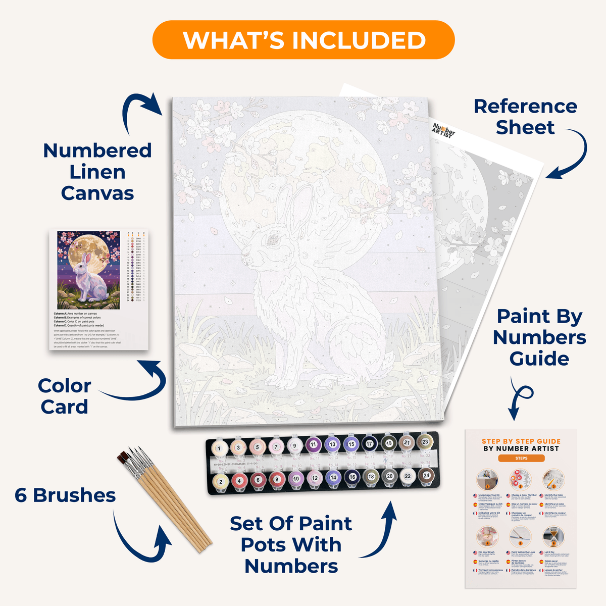 Quiet Wishes - Number Artist Paint by Numbers Kits