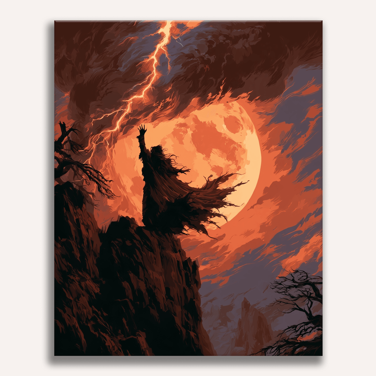 Deadly Stormcaller - Number Artist Paint by Numbers Kits