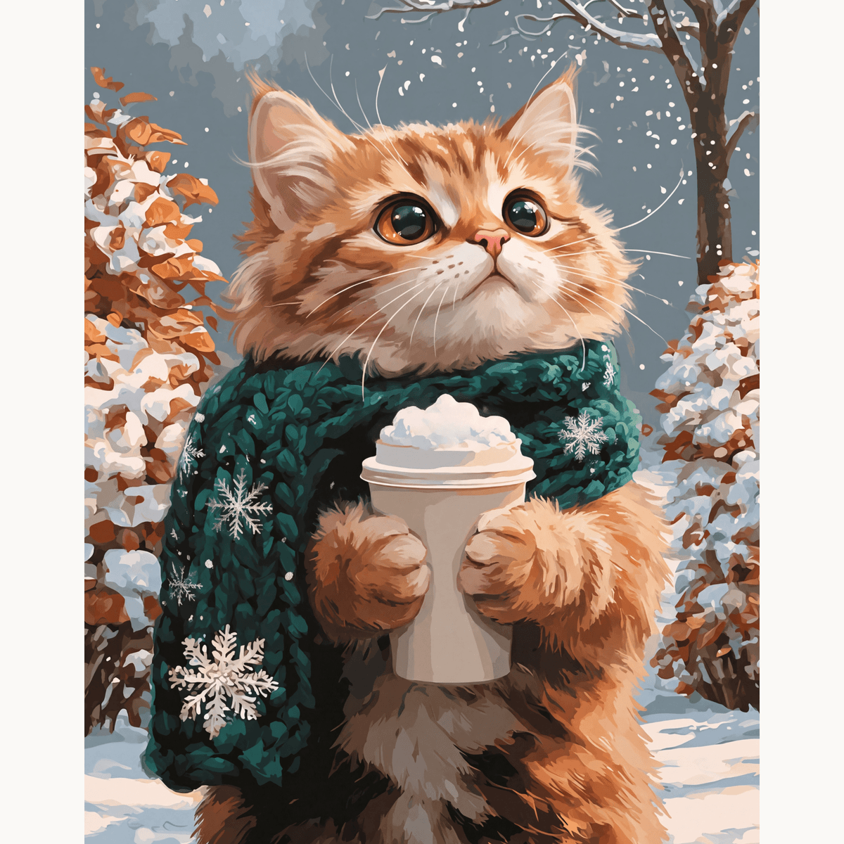 A Cup of Comfort - Number Artist Paint by Numbers Kits