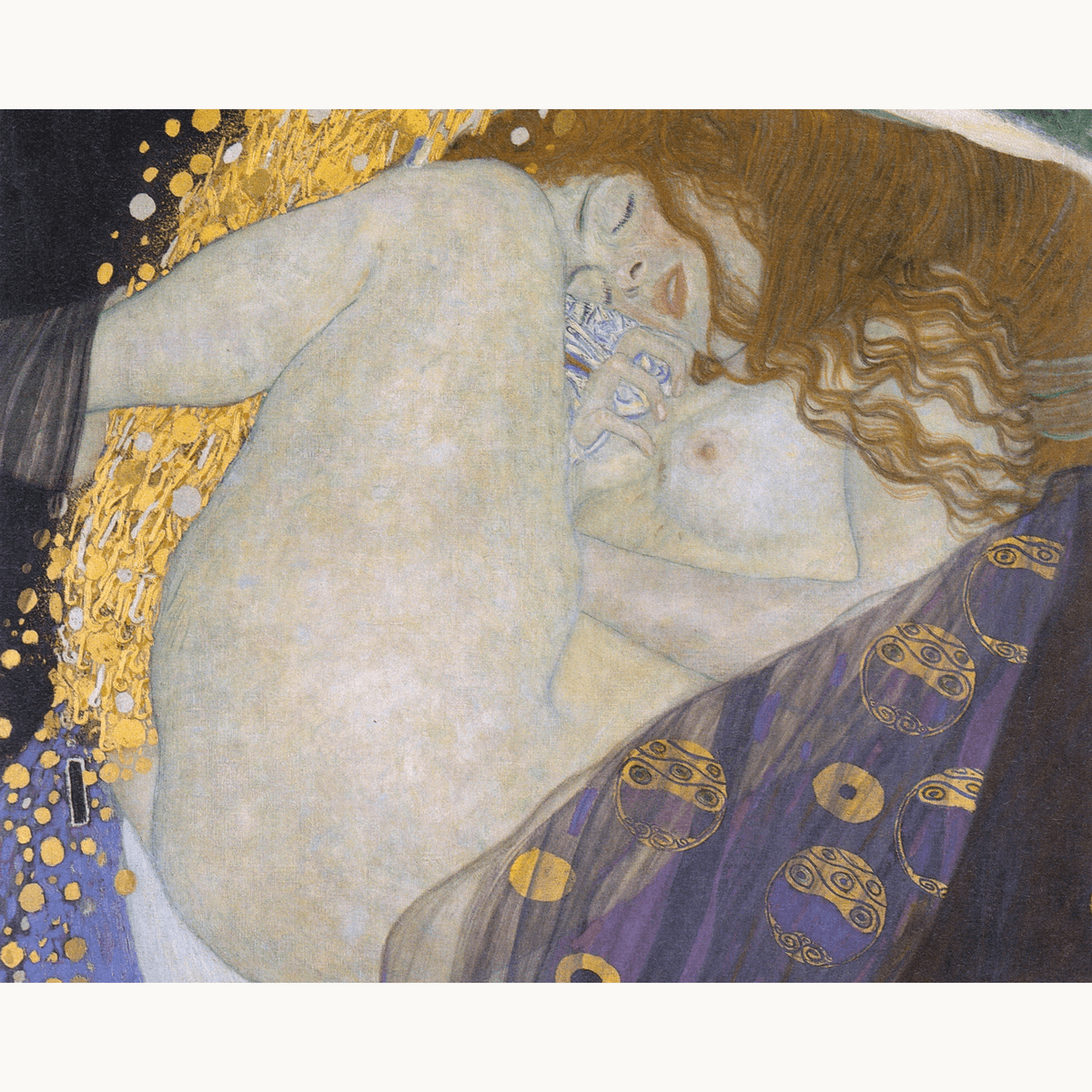 Danaë by Gustav Klimt - Number Artist Paint by Numbers Kits