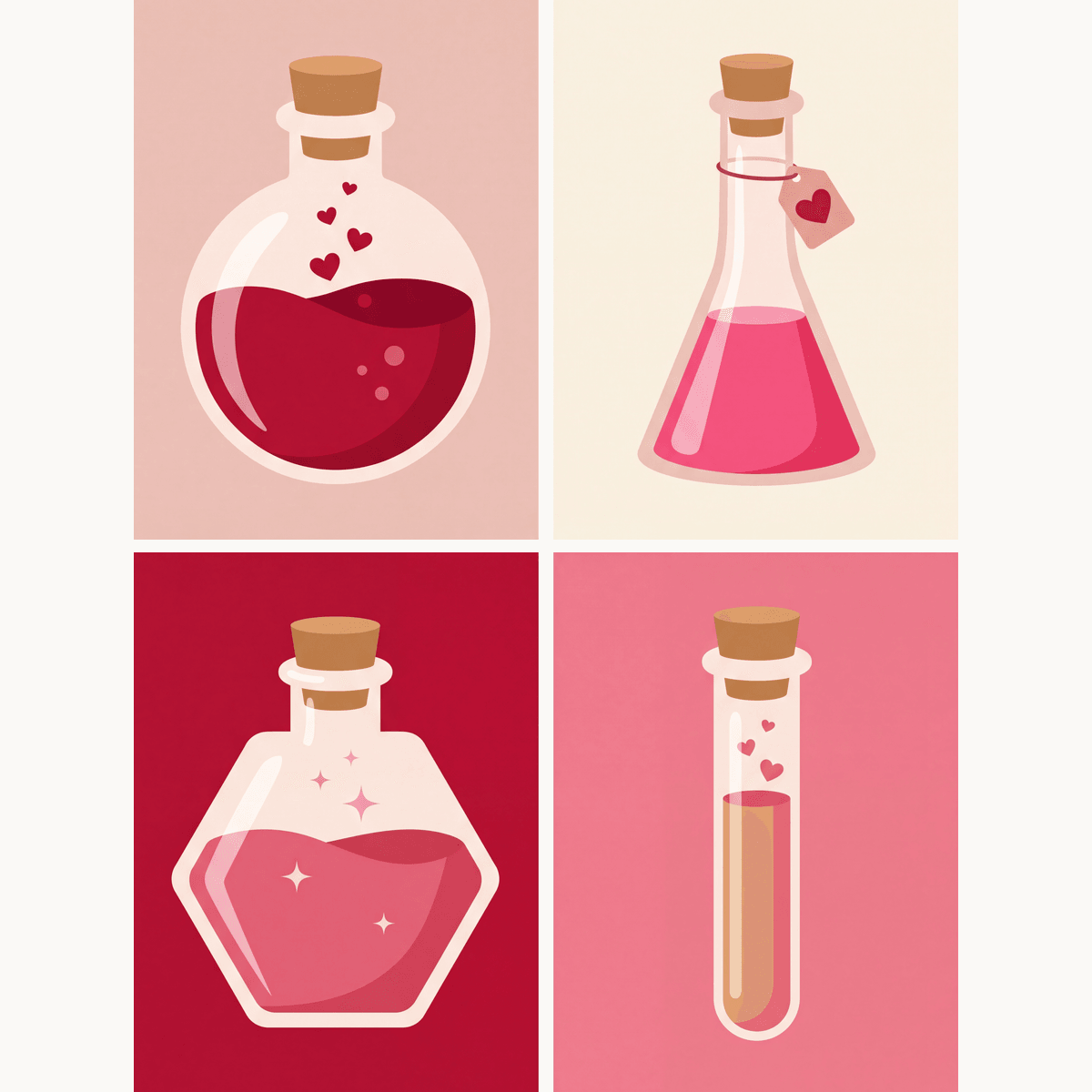 Love Potions - Number Artist Paint by Numbers Kits