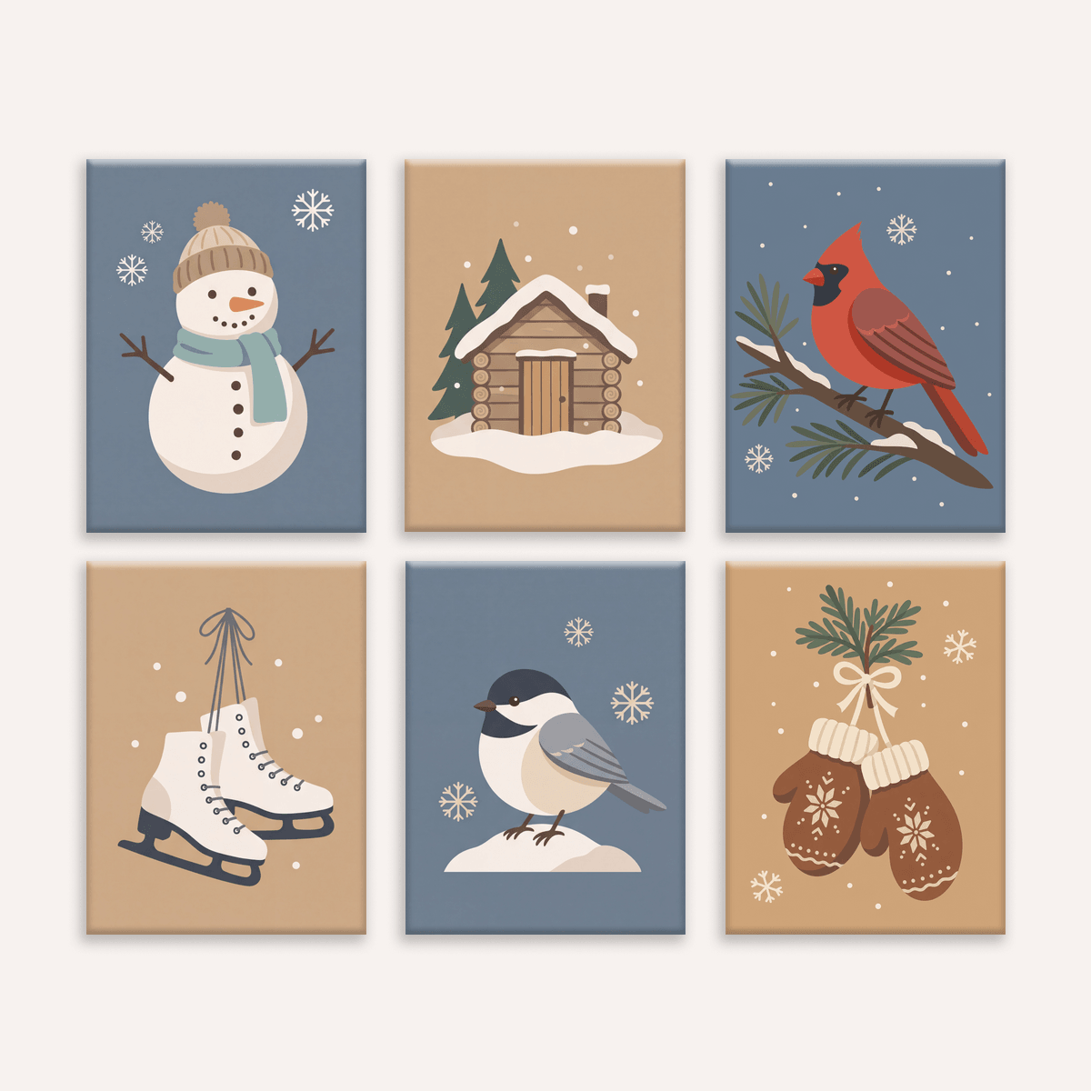 Winter Cozy - Number Artist Paint by Numbers Kits