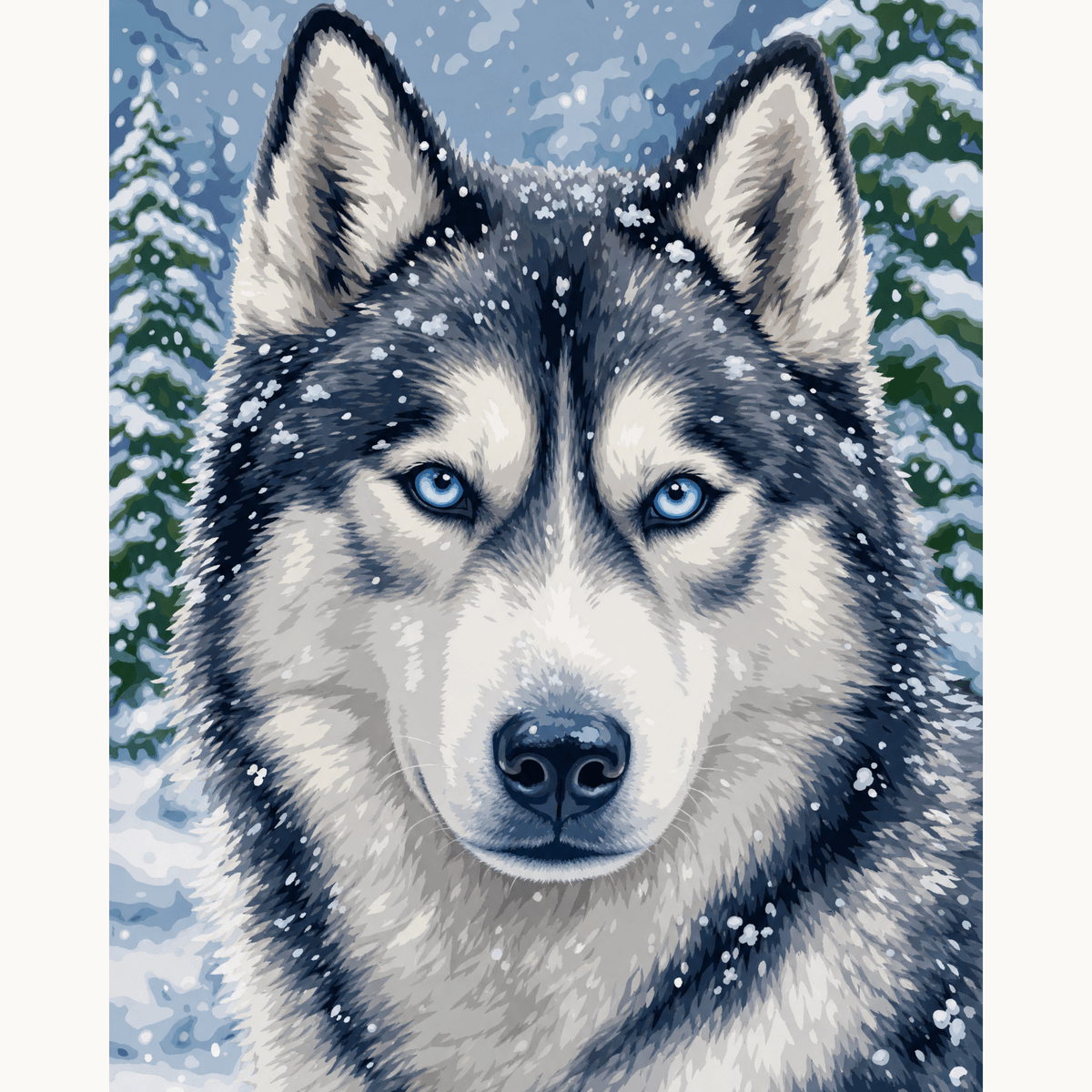 Silent Guardian - Number Artist Paint by Numbers Kits
