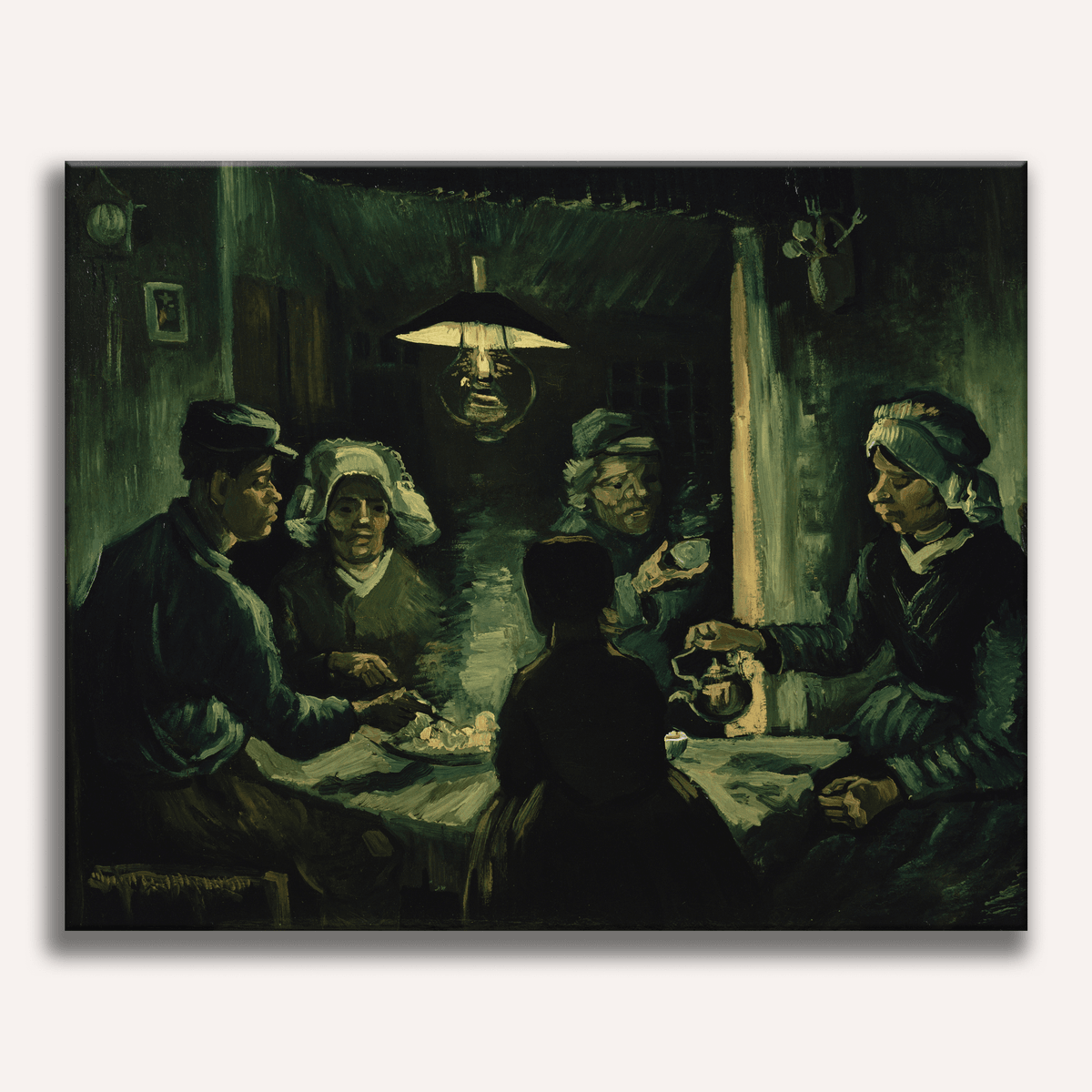 The Potato Eaters by Vincent Van Gogh - Number Artist Paint by Numbers Kits