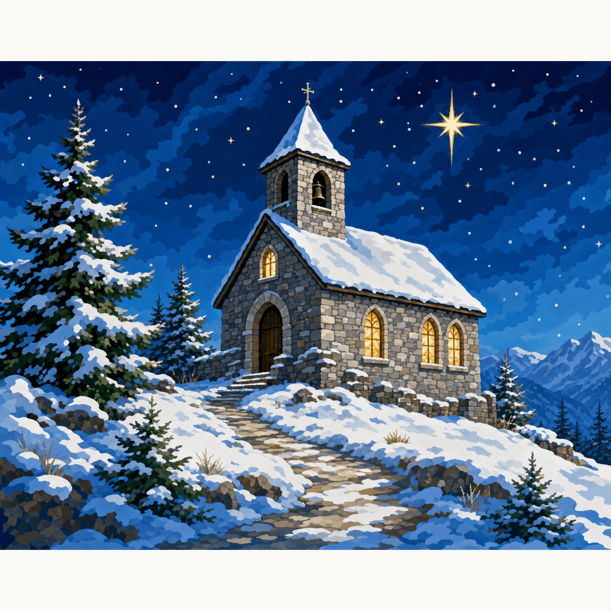 Silent Hope - Number Artist Paint by Numbers Kits