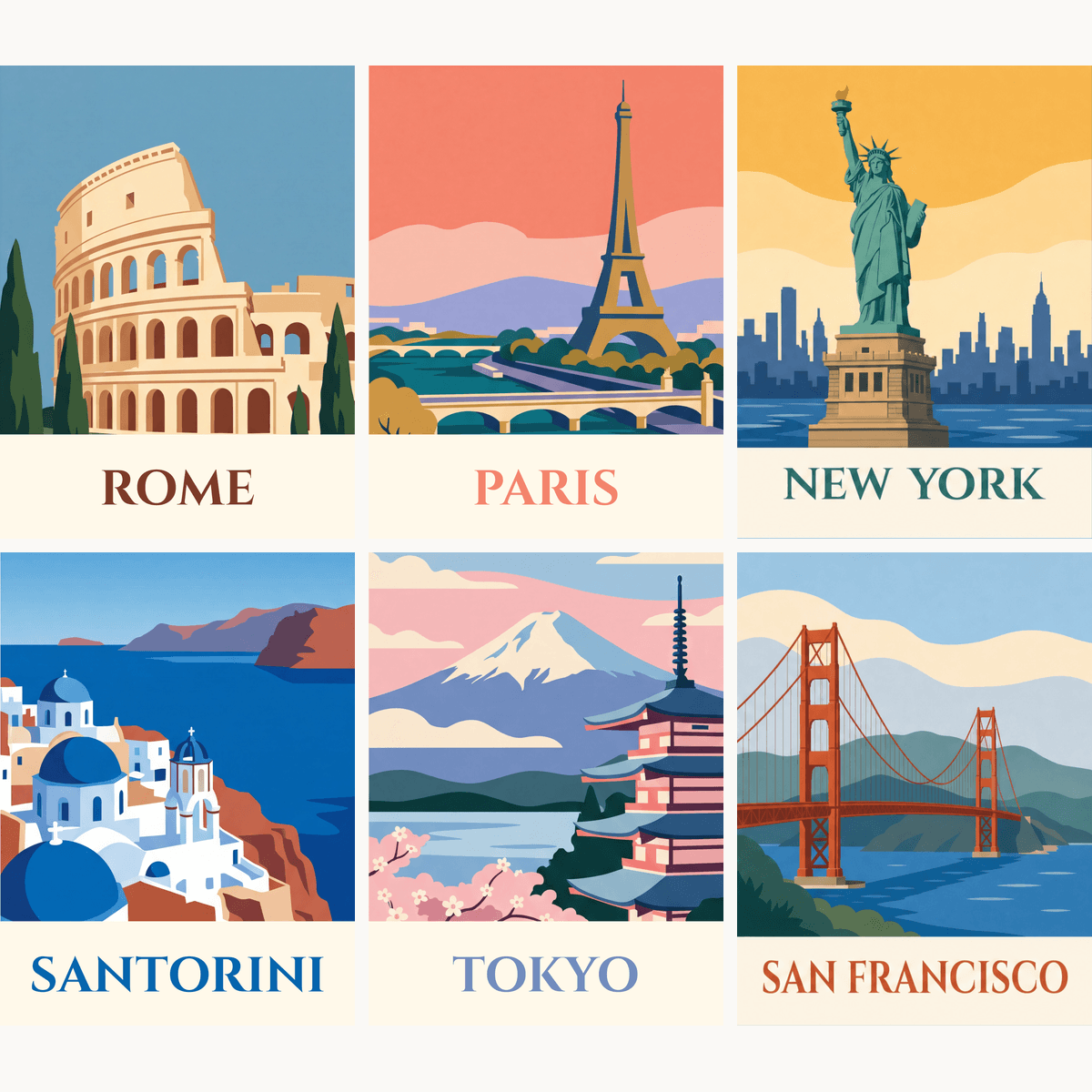City of Dreams - Number Artist Paint by Numbers Kits