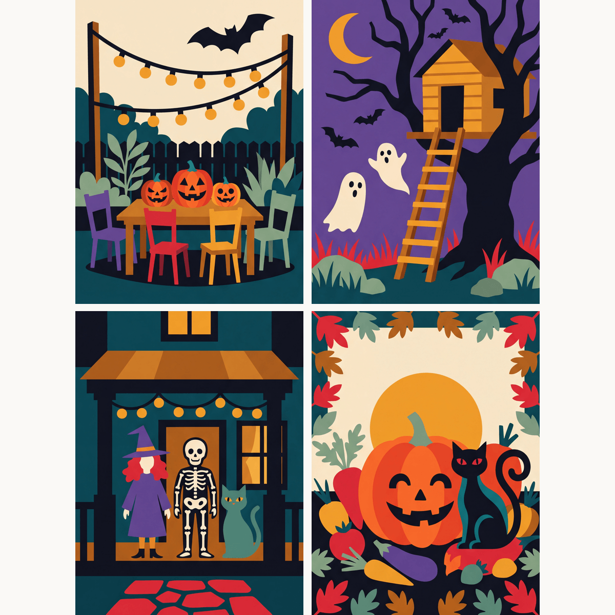 Autumn Gathering - Number Artist Paint by Numbers Kits