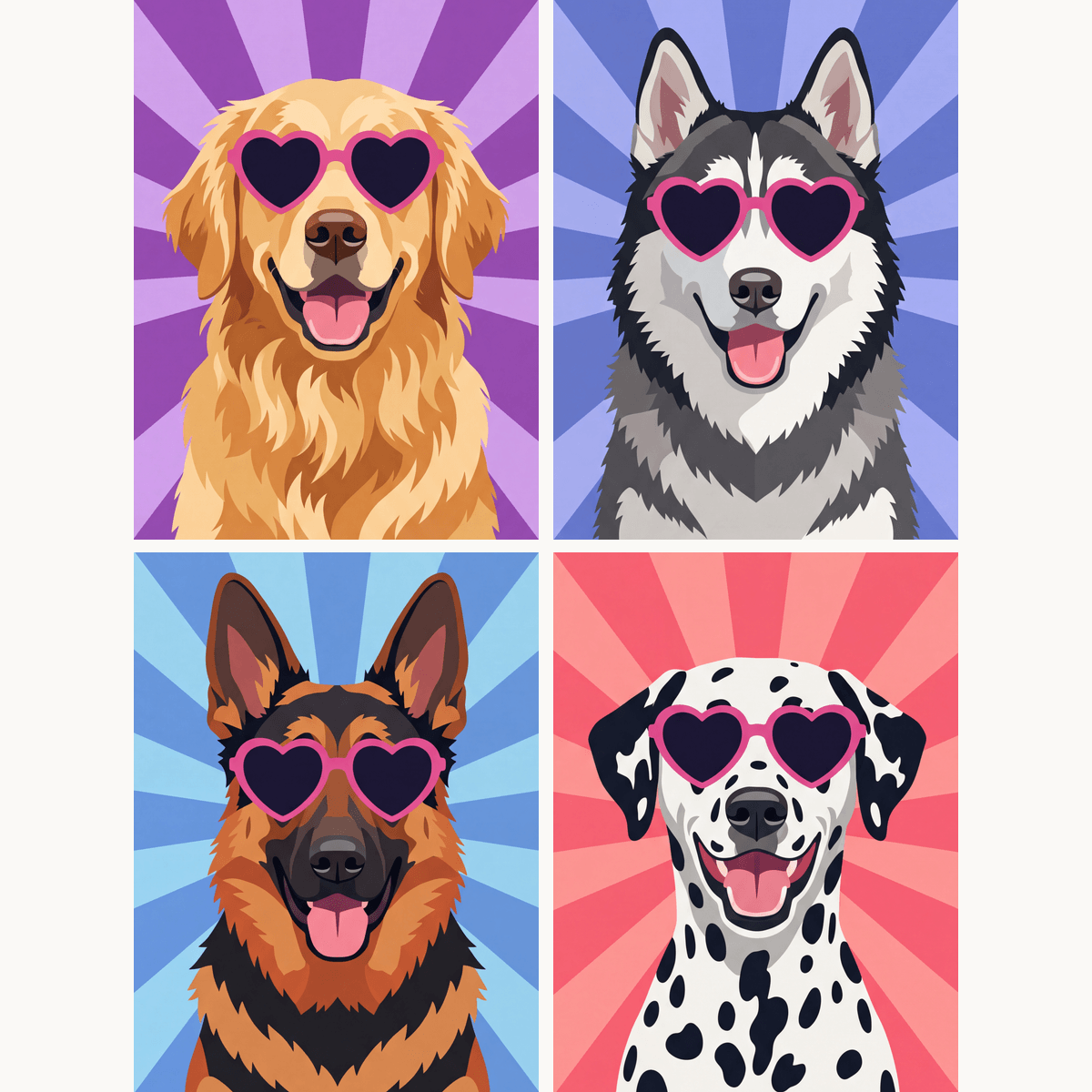 Heart Eyes - Number Artist Paint by Numbers Kits