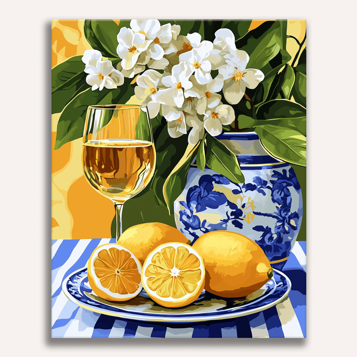 Lemon Fruition - Number Artist Paint by Numbers Kits