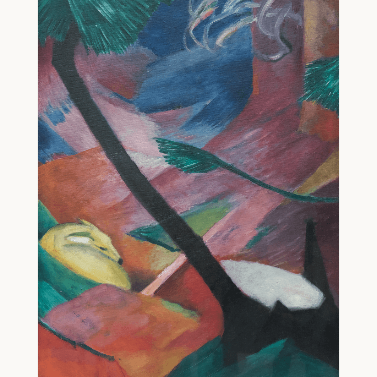 Deer in the Forest by Franz Marc - Number Artist Paint by Numbers Kits