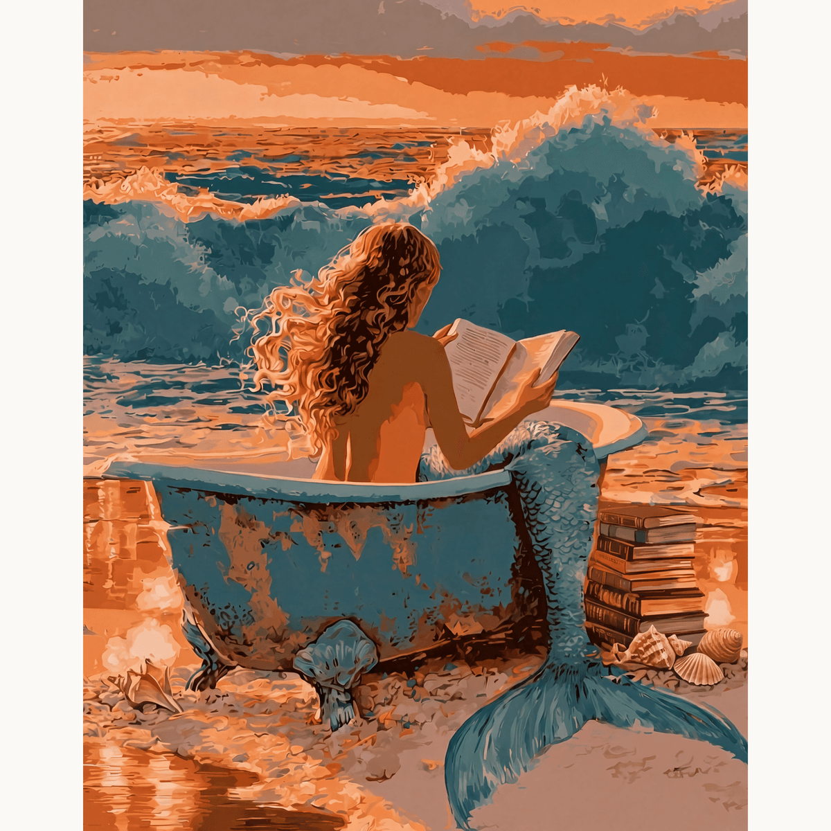 A World Left Unread - Number Artist Paint by Numbers Kits