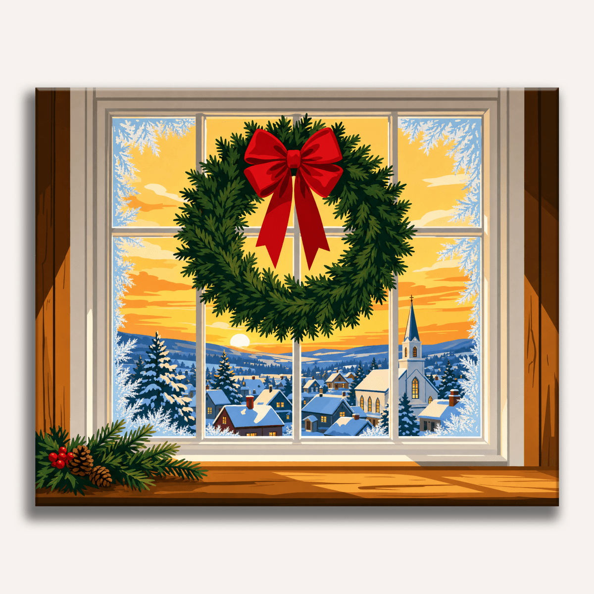 Hometown Joy - Number Artist Paint by Numbers Kits