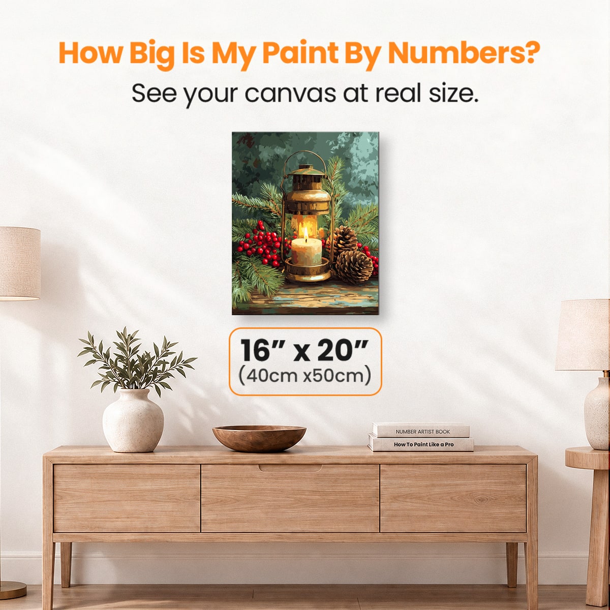 Heirloom Glow - Number Artist Paint by Numbers Kits