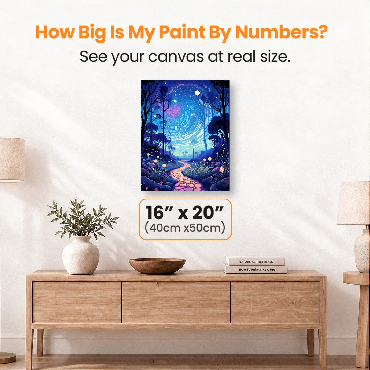 Mystical Pathway - Number Artist Paint by Numbers Kits